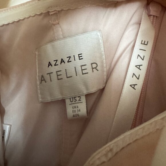 Azazie Bridesmaid Dress - Blush Pink - Picture 8 of 9